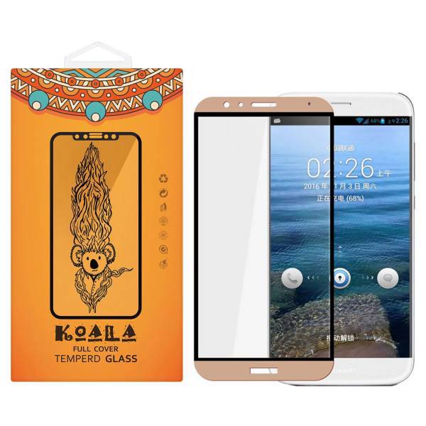 KOALA Full Cover Glass Screen Protector For Huawei G8، محافظ صفحه نمایش شیشه ای کوالا مدل Full Cover مناسب برای گوشی موبایل هوآوی G8