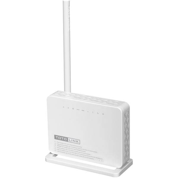 TOTOLINK ND150 Wireless N ADSL 2/2 Plus Modem Router، مودم روتر بی‌سیم ADSL توتولینک مدل ND150