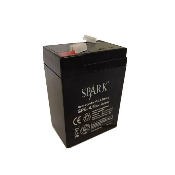 Spark SP6-4.5 6V 4.5Ah Battery، باتری 6 ولت 4.5 آمپر اسپارک مدل SP6-4.5