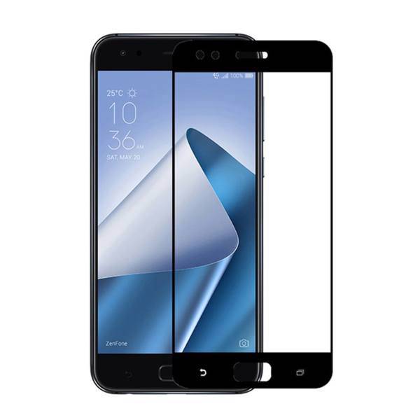 Tempered Full Cover Glass Screen Protector For Samsung Asus Zenfone 4 ZE554KL، محافظ صفحه نمایش شیشه ای تمپرد مدل Full Cover مناسب برای گوشی موبایل ایسوس Zenfone 4 ZE554KL