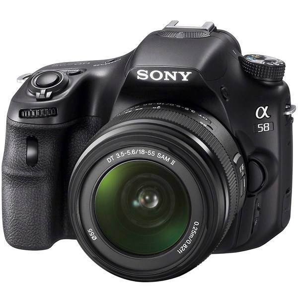 Sony SLT-A58 kit 18-55mm And 55-300mm Digital Camera، دوربین دیجیتال سونی اس ال تی A58 به همراه لنز 55-18 و 300-55