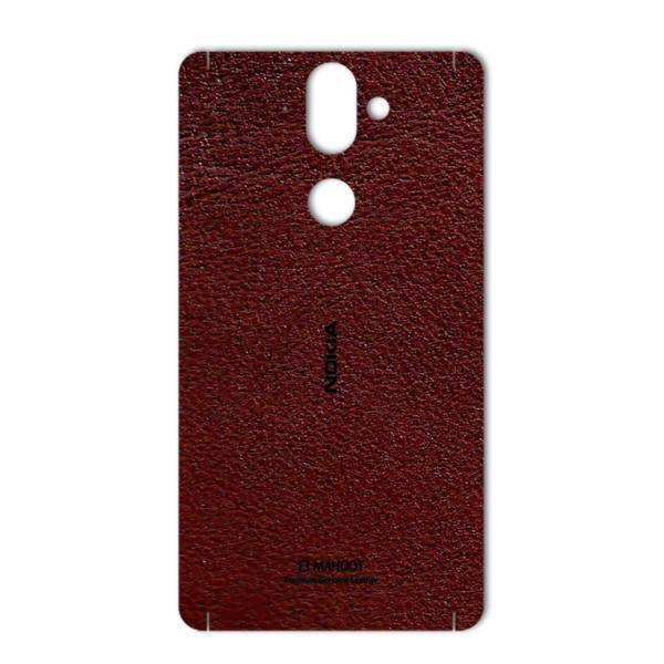 MAHOOT Natural Leather Sticker for Nokia 8Sirocco، برچسب تزئینی ماهوت مدلNatural Leather مناسب برای گوشی Nokia 8Sirocco