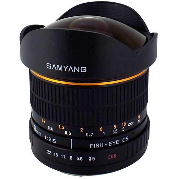 Samyang 8mm Fisheye f/3.5 AS IF UMC for Nikon AE، لنز سامیانگ 8 میلی متر فیش آی f/3.5 AS IF UMS AE برای نیکون