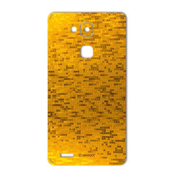 MAHOOT Gold-pixel Special Sticker for Huawei Mate 7، برچسب تزئینی ماهوت مدل Gold-pixel Special مناسب برای گوشی Huawei Mate 7
