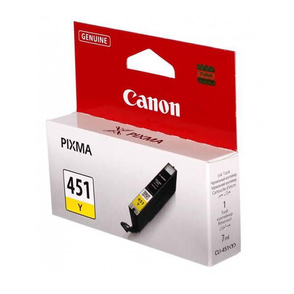 Canon CLI-451Y Cartridge، کارتریج کانن زرد CLI-451M