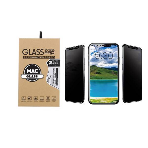 MacGlass 3D Privacy Tempered Glass Screen Protector For iPhone X، محافظ صفحه نمایش شیشه ای مک گلس مدل 3D Privacy مناسب برای گوشی آیفون X
