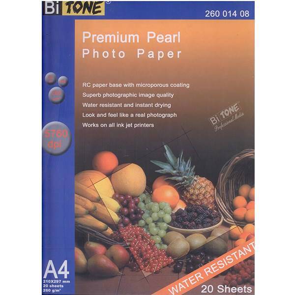 Bitone 26001408 Premium Pearl Photo Paper، کاغد عکس مات بای تون مدل 26001408