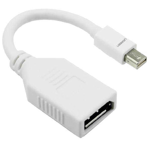 Ugreen 10445 Mini DisplayPort To DisplayPort Cable 0.15m، کابل تبدیل Mini DisplayPort به DisplayPort یوگرین مدل 10445 طول 0.15 متر
