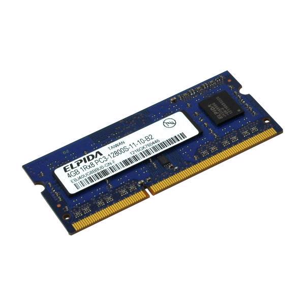 ELPIDA DDR3L PC3L 12800s MHz 1600 RAM 4GB، رم لپ تاپ الپیدا مدل 1600 DDR3L PC3L 12800S MHz ظرفیت 4 گیگابایت