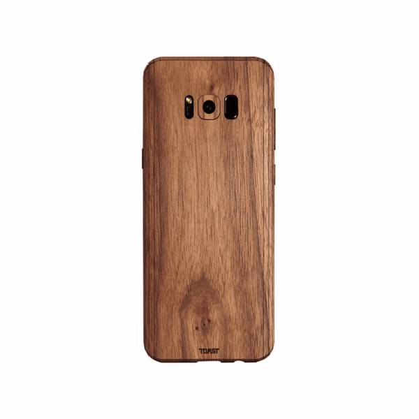 Toast Plain Wood Cover For Samsung S8، کاور چوبی تست مدل Plain مناسب برای گوشی موبایل سامسونگ S8
