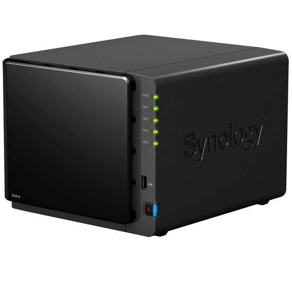 Synology DiskStation DS414 4-Bay NAS Server، ذخیره ساز تحت شبکه 4Bay سینولوژی مدل دیسک استیشن DS414