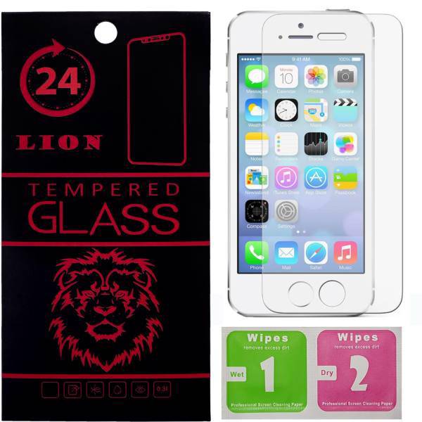 LOIN 2.5D Full Glass Screen Protector For Apple iPhone 5S/5/SE، محافظ صفحه نمایش شیشه ای لاین مدل 2.5D مناسب برای گوشی اپل آیفون 5S/5/SE