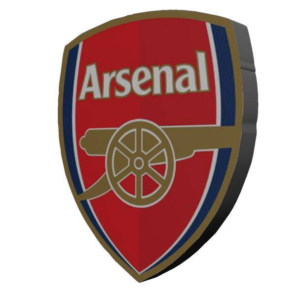 استیکر چوبی آرسنال بانیبو مدل Arsenal