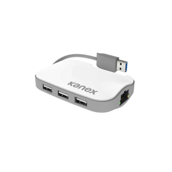 Kanex USB3GBIT3X USB 3 Ports Hub، هاب سه پورت USB کنکس مدل USB3GBIT3X