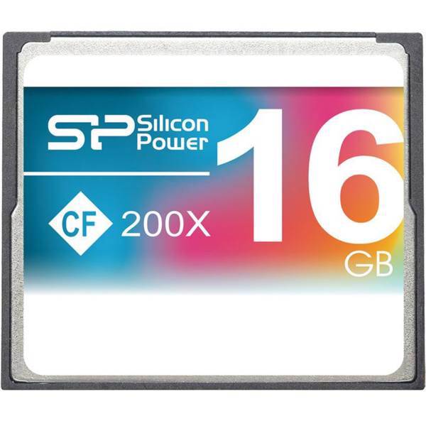 Silicon Power CF Card 16GB، کارت حافظه سی اف سیلیکون پاور 16 گیگابایت