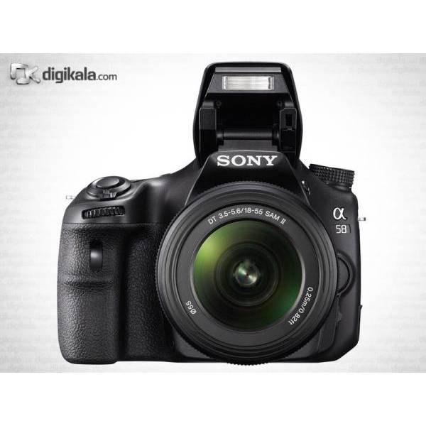 Sony SLT-A58 kit 18-55، دوربین دیجیتال سونی اس ال تی A58 به همراه لنز 55-18