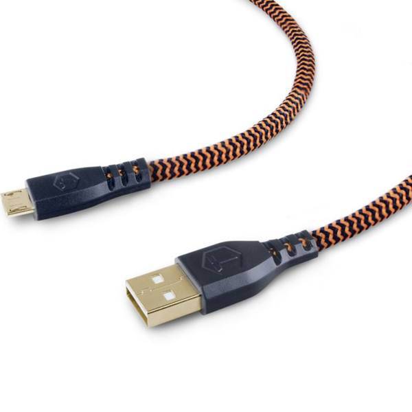 Tough Tested TT-FC6 USB To microUSB Cable 1.8m، کابل تبدیل USB به microUSB تاف تستد مدل TT-FC6 طول 1.8 متر