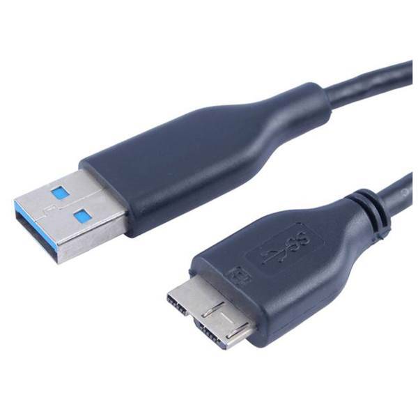 AM/HDD USB 3.0 To micro-B Cable 30CM، کابل تبدیل USB 3.0 به micro-B مدل AM/HDD طول 30 سانتی متر