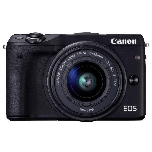 Canon EOS M3 Mirrorless Digital Camera With 15-45mm EF-M Lens، دوربین دیجیتال بدون آینه کانن مدل EOS M3 به همراه لنز 15-45 میلی متر EF-M