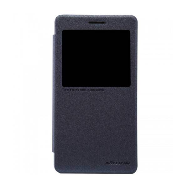 Nillkin leather case Cover For Lenovo A526، کاور نیلکین مدل leather case مناسب برای گوشی موبایل لنووA526