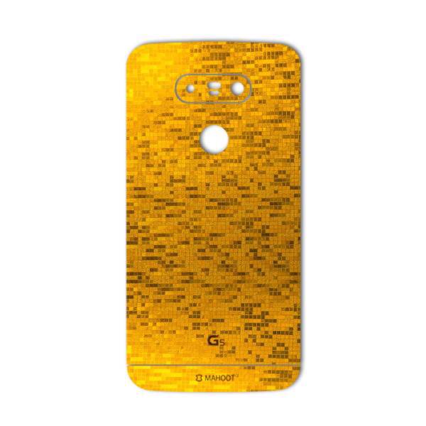 MAHOOT Gold-pixel Special Sticker for LG G5، برچسب تزئینی ماهوت مدل Gold-pixel Special مناسب برای گوشی LG G5