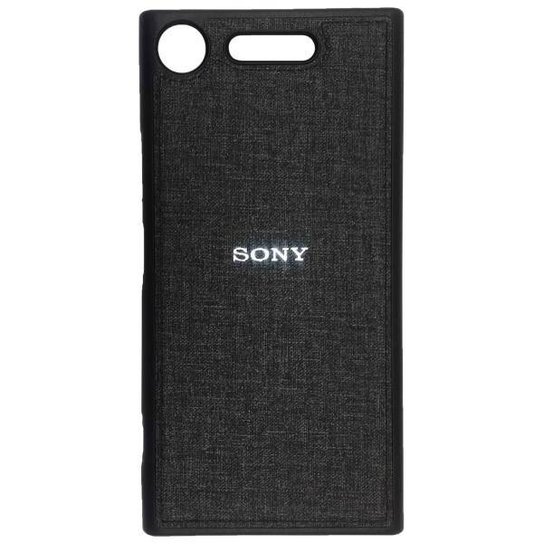 TPU Cloth Design Cover For Sony Xperia XZ1، کاور ژله ای طرح پارچه مناسب برای گوشی موبایل سونی Xperia XZ1