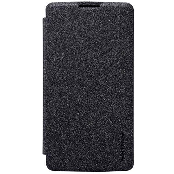 Nillkin New Leather Sparkle Flip Cover For LG Leon، کیف کلاسوری نیلکین مدل New Leather Sparkle مناسب برای گوشی موبایل LG Leon