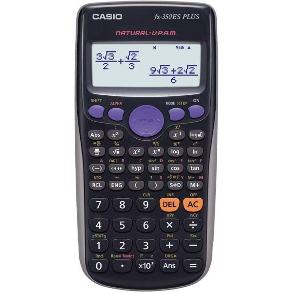 Casio FX-350 ES Plus Calculator، ماشین حساب کاسیو FX-350 ES