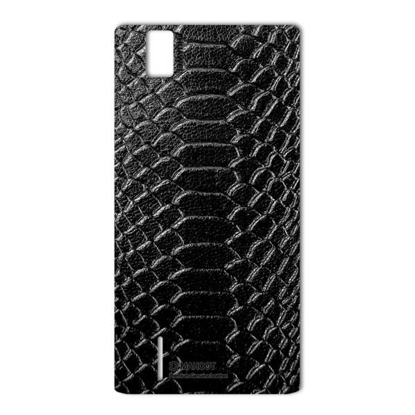 MAHOOT Snake Leather Special Sticker for Huawei Ascend P2، برچسب تزئینی ماهوت مدل Snake Leather مناسب برای گوشی Huawei Ascend P2