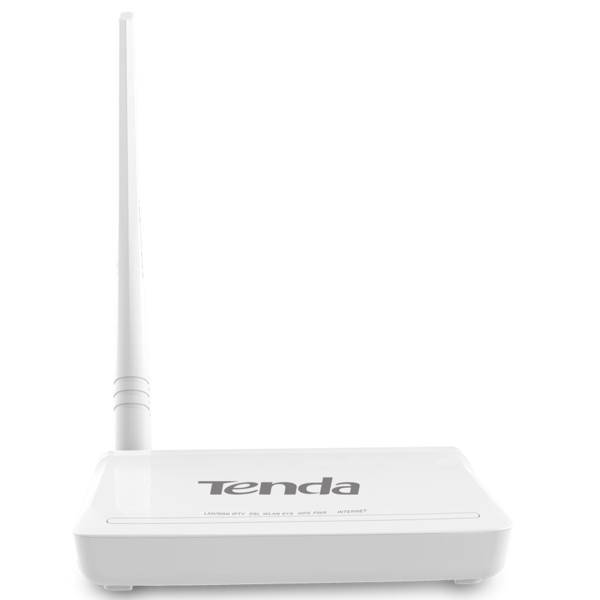 Tenda D152 Wireless N150 ADSL2+ Modem Router، مودم-روتر +ADSL2 و بی‌سیم تندا مدل D152