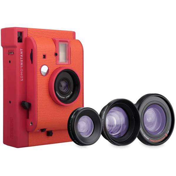 Lomography Marrakesh Instant Camera With Lenses، دوربین چاپ سریع لوموگرافی مدل Marrakesh به همراه سه لنز