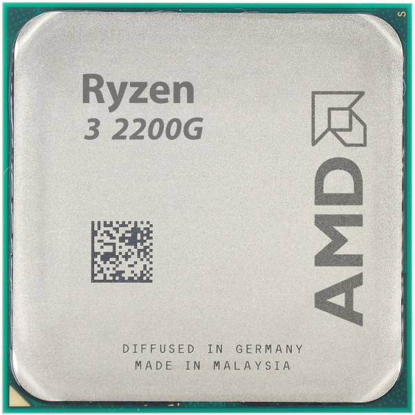AMD Ryzen 3 2200G CPU، پردازنده مرکزی ای ام دی مدل Ryzen 3 2200G