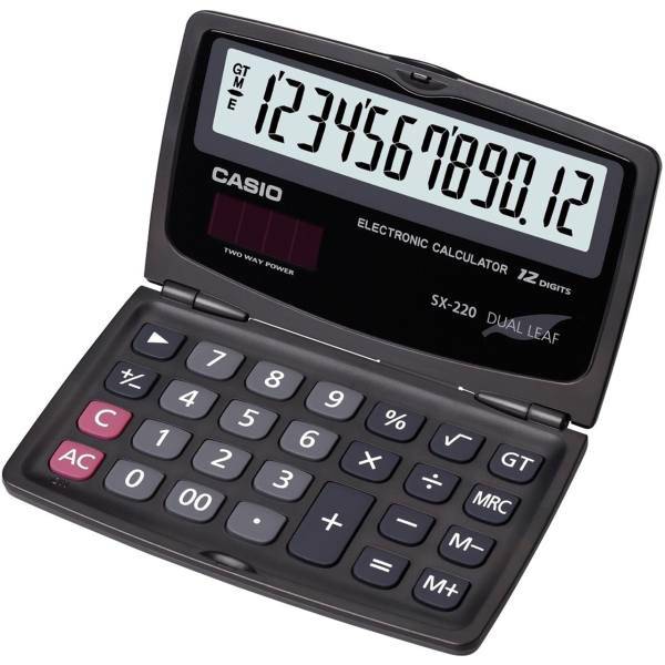 Casio SX-220 Calculator، ماشین حساب کاسیو مدل SX-220