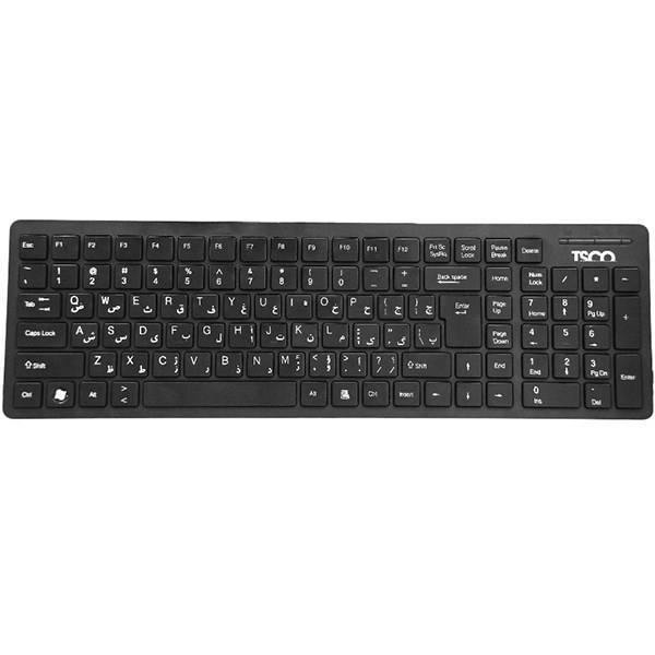 TSCO TK 8006 Keyboard With Persian Letters، کیبورد تسکو مدل TK 8006 با حروف فارسی