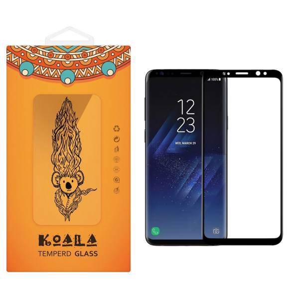 KOALA Full Cover Glass Screen Protector For Samsung Galaxy S9 Plus، محافظ صفحه نمایش شیشه ای کوالا مدل Full Cover مناسب برای گوشی موبایل سامسونگ Galaxy S9 Plus