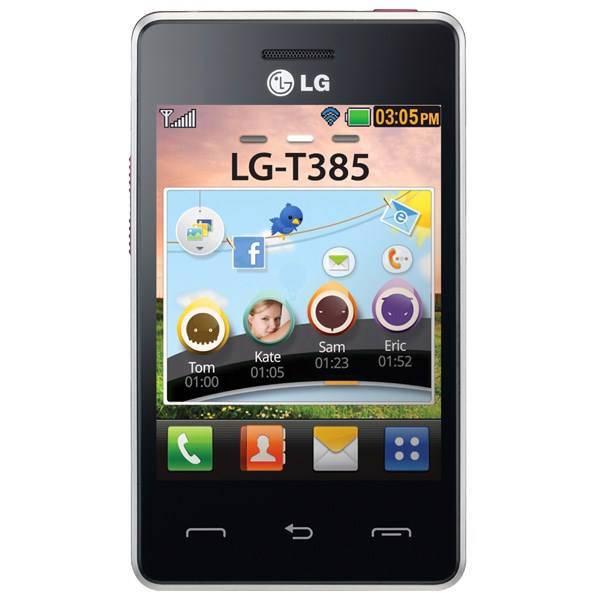LG T385 Mobile Phone، گوشی موبایل ال جی تی 385