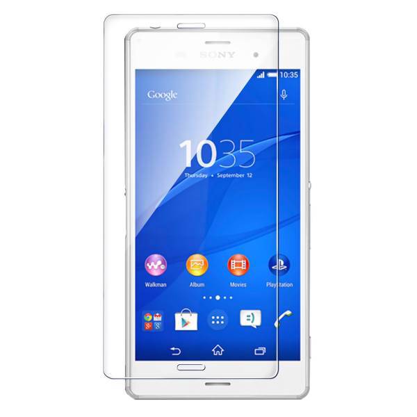 Tempered Glass Screen Protector For Sony Xperia Z3، محافظ صفحه نمایش شیشه ای تمپرد مناسب برای گوشی موبایل سونی Xperia Z3