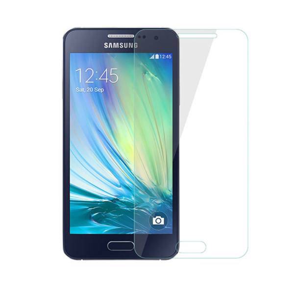 Tempered Glass Screen Protector For Samsung Galaxy A3، محافظ صفحه نمایش شیشه ای مدل Tempered مناسب برای گوشی موبایل سامسونگ Galaxy A3