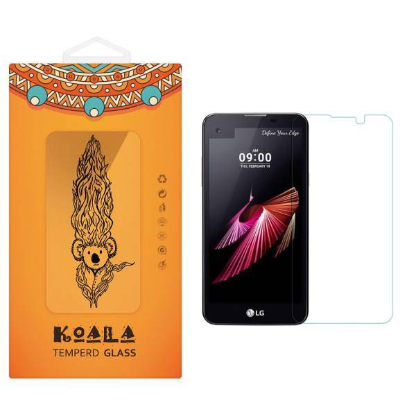 KOALA Tempered Glass Screen Protector For LG X Screen، محافظ صفحه نمایش شیشه ای کوالا مدل Tempered مناسب برای گوشی موبایل ال جی X Screen