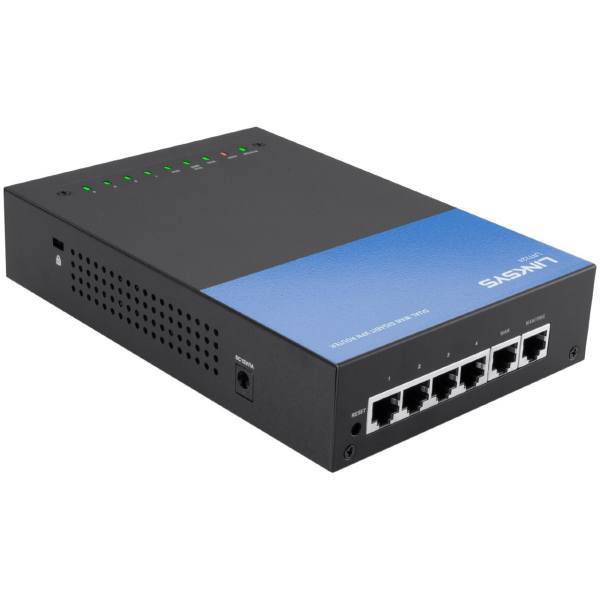 Linksys LRT224 Dual WAN VPN Router، روتر Dual WAN VPN لینک سیس مدل LRT224