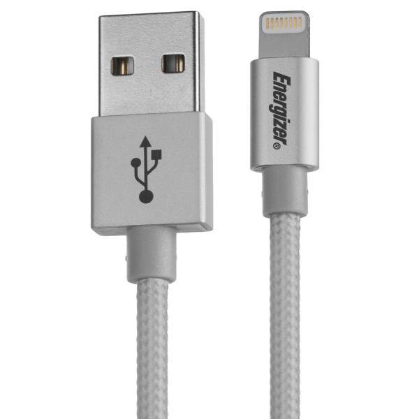 Energizer Hightech USB To Lightning Cable 1.2m، کابل تبدیل USB به لایتنینگ انرجایزر مدل Hightech طول 1.2 متر