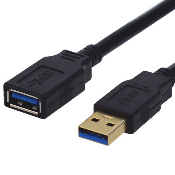 AP-LINK Gold a/f USB 3.0 Extension Cable 1.5m، کابل افزایش طول USB 3.0 ای پی لینک مدل Gold a/f طول 1.5 متر