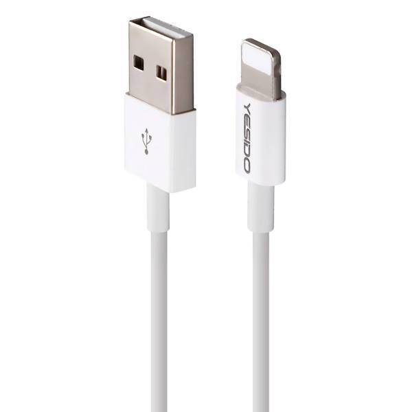 Yesido Narrow USB To Lightning Cable 3m، کابل تبدیل USB به لایتنینگ یسیدو مدل Narrow به طول 3 متر