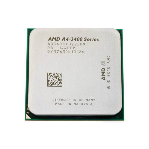AMD A4-3400 CPU، پردازنده مرکزی ای ام دی مدل A4-3400