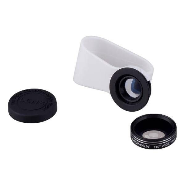 Momax 2in1 Universal Clips Lens، لنز کلیپسی موبایل مومکس مدل 2in1 universal