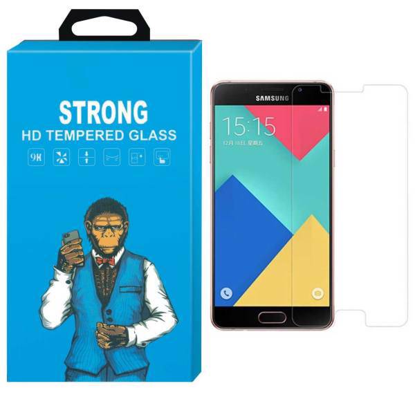 Strong Tempered Glass Screen Protector For Samsung Galaxy A9، محافظ صفحه نمایش شیشه ای تمپرد مدل Strong مناسب برای گوشی سامسونگ گلکسی A9