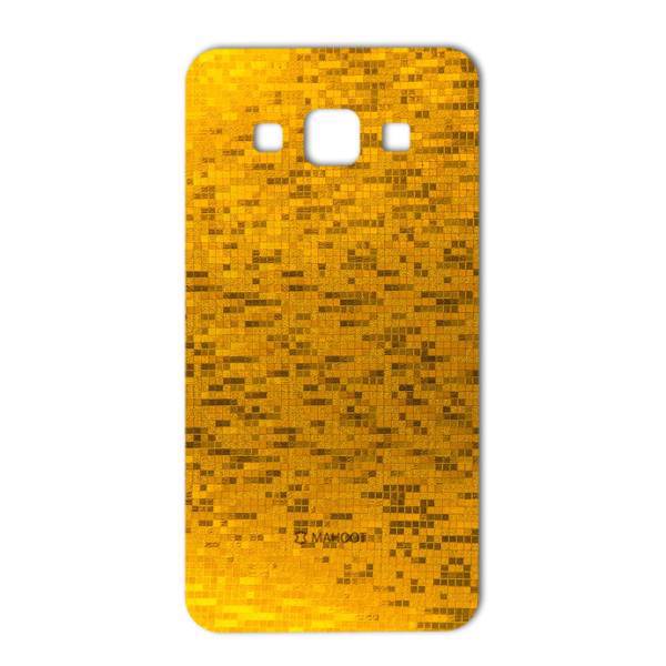 MAHOOT Gold-pixel Special Sticker for Samsung A3، برچسب تزئینی ماهوت مدل Gold-pixel Special مناسب برای گوشی Samsung A3