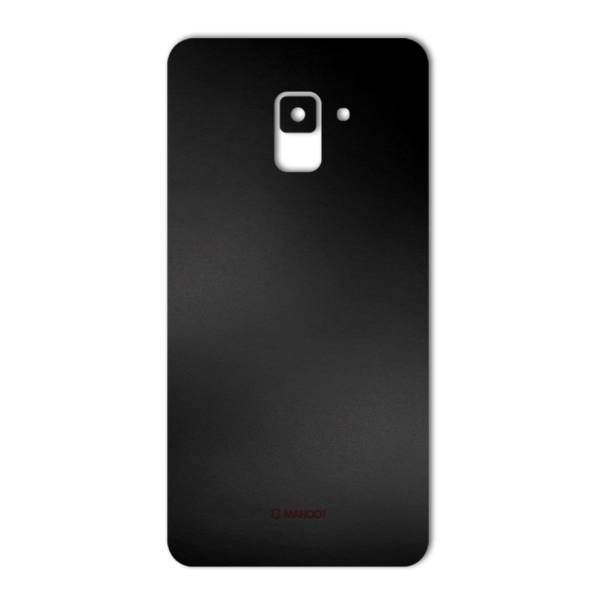 MAHOOT Black-color-shades Special Texture Sticker for Samsung A8 Plus 2018، برچسب تزئینی ماهوت مدل Black-color-shades Special مناسب برای گوشی Samsung A8 Plus 2018