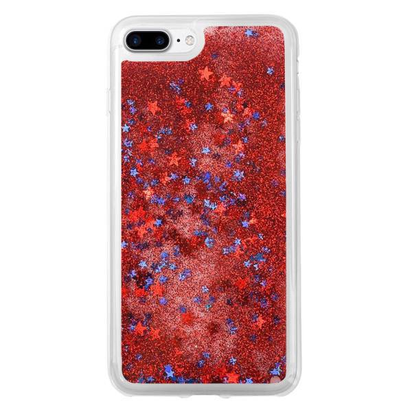 Luxury Case Floating Red and Blue Stars Cover For iPhone 7 Plus، کاور لاکچری کیس مدل Floating Red and Blue Stars مناسب برای گوشی موبایل iPhone 7 Plus