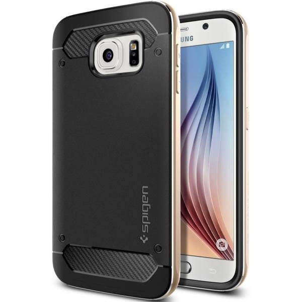 Spigen Neo Hybrid Metal Cover For Samsung Galaxy S6، کاور اسپیگن مدل Neo Hybrid Metal مناسب برای گوشی موبایل سامسونگ Galaxy S6